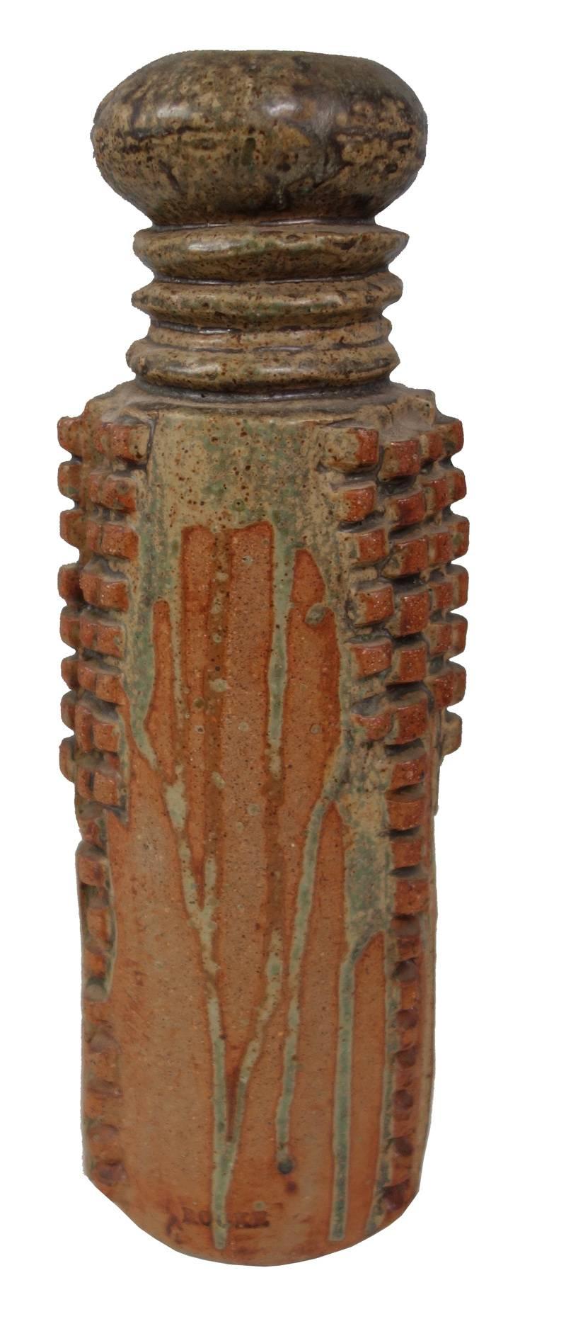 Mid-Century Modern Bernard Rooke Ceramic Vase