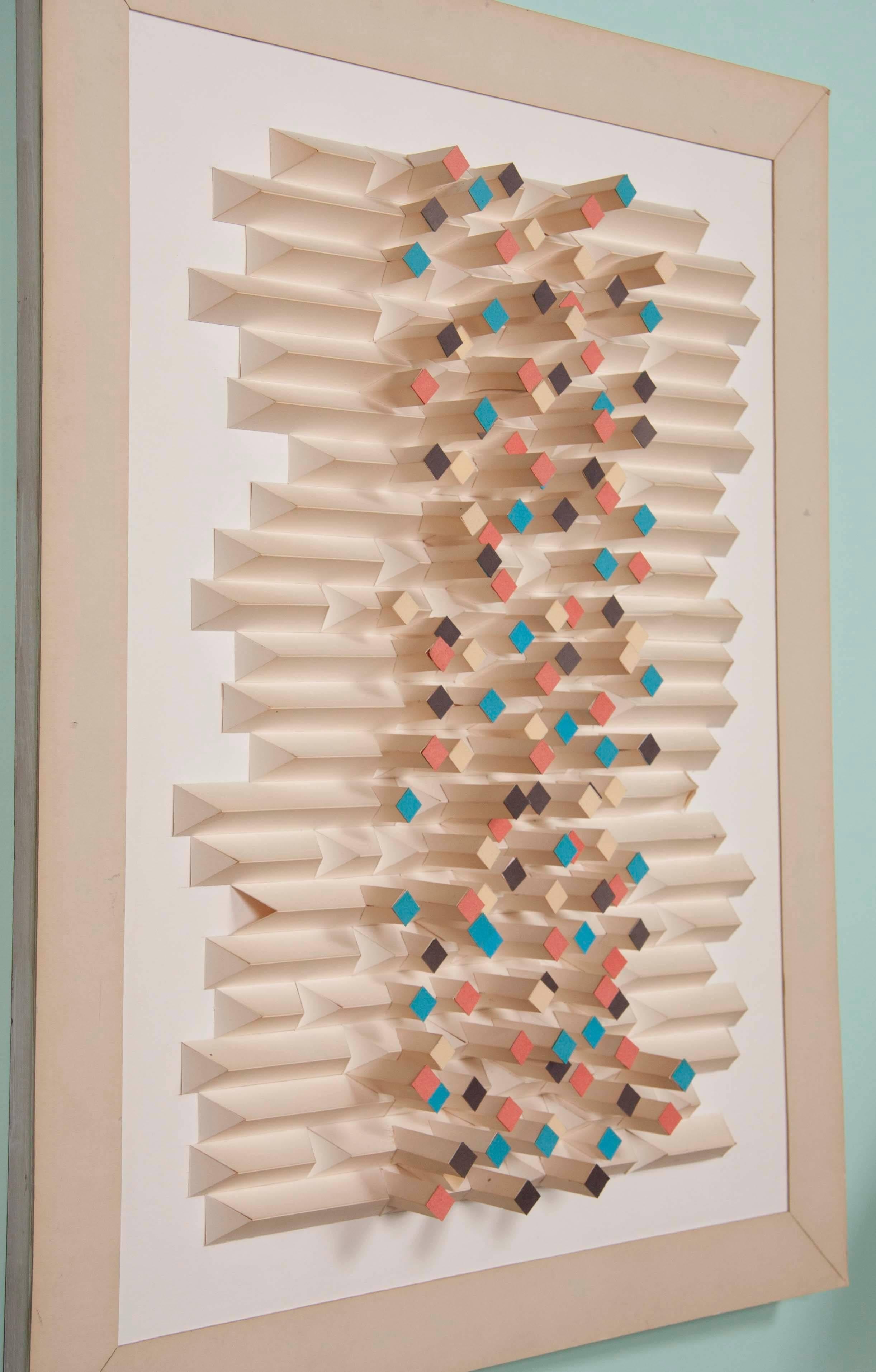 Mid-Century Modern Irving Harper Paper Sculpture Untitled