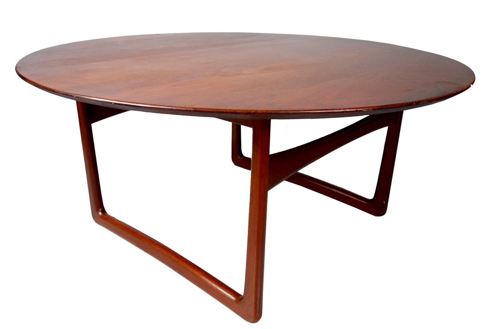 Mid-Century Modern Coffee Table by Peter Hvidt & Orla Mølgaard Nielsen