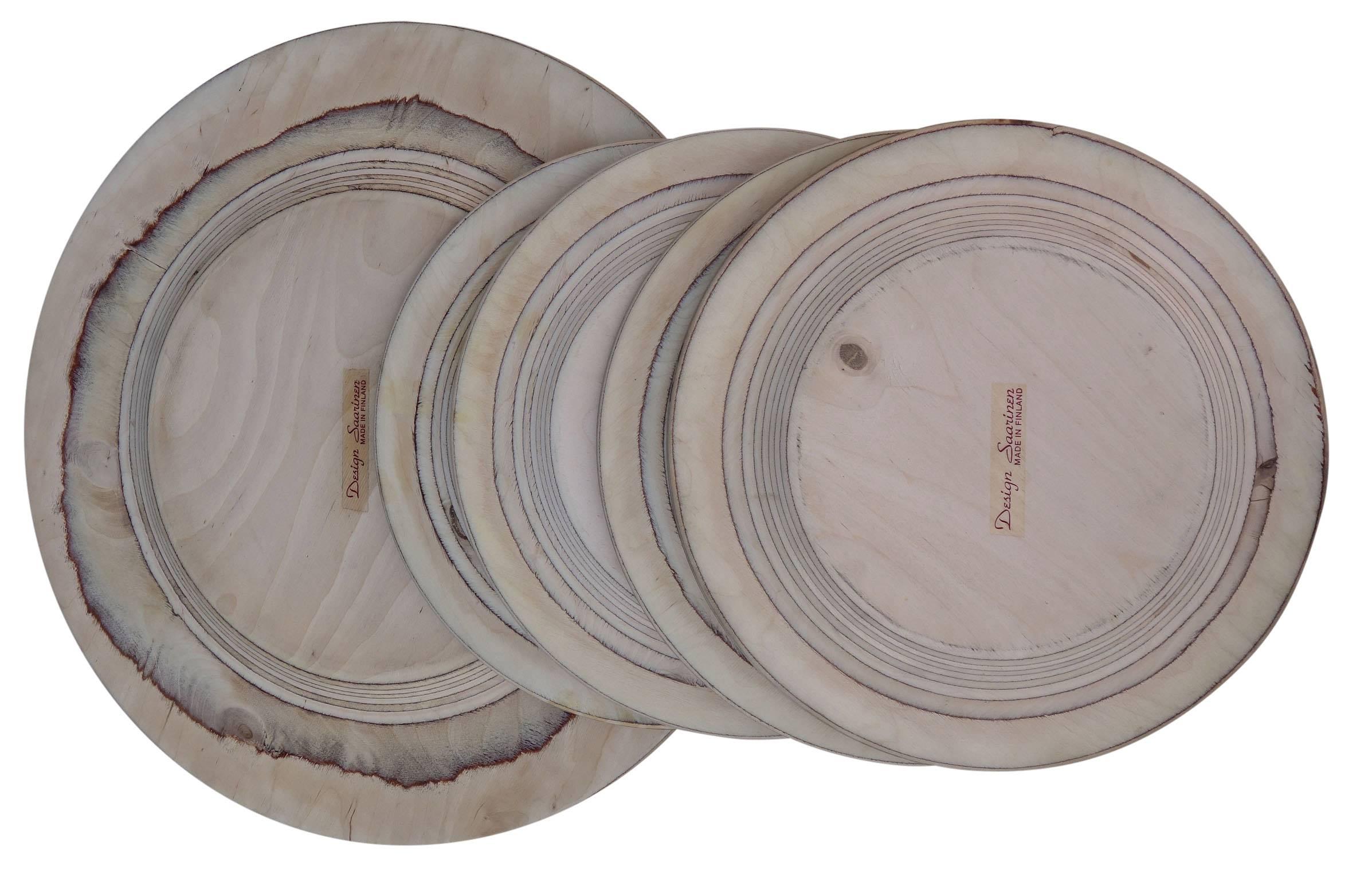 wooden plate charger