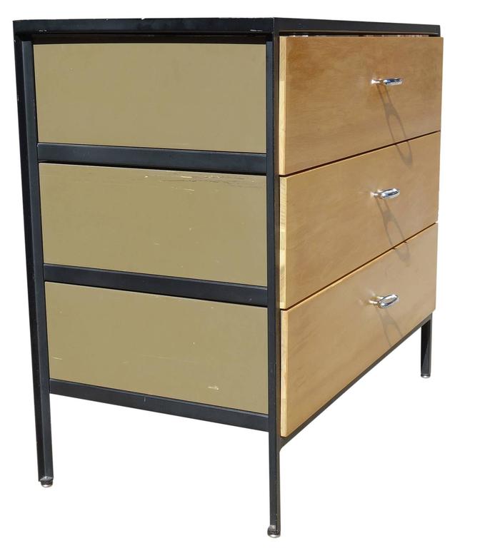 Mid Century Modern George Nelson Steel Frame Dresser At 1stdibs