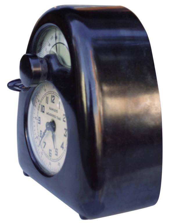 Mid-Century Isamu Noguchi Hawkeye Measured Time Clock and