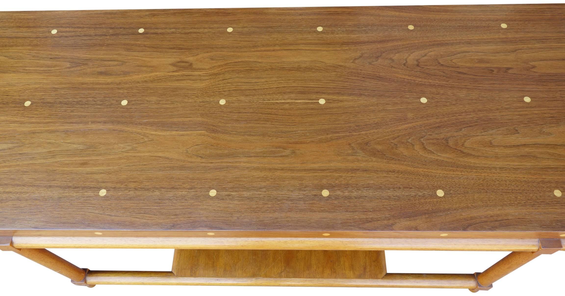 Mid-20th Century Mid-Century Tommi Parzinger Originals Polka Dot Coffee Table