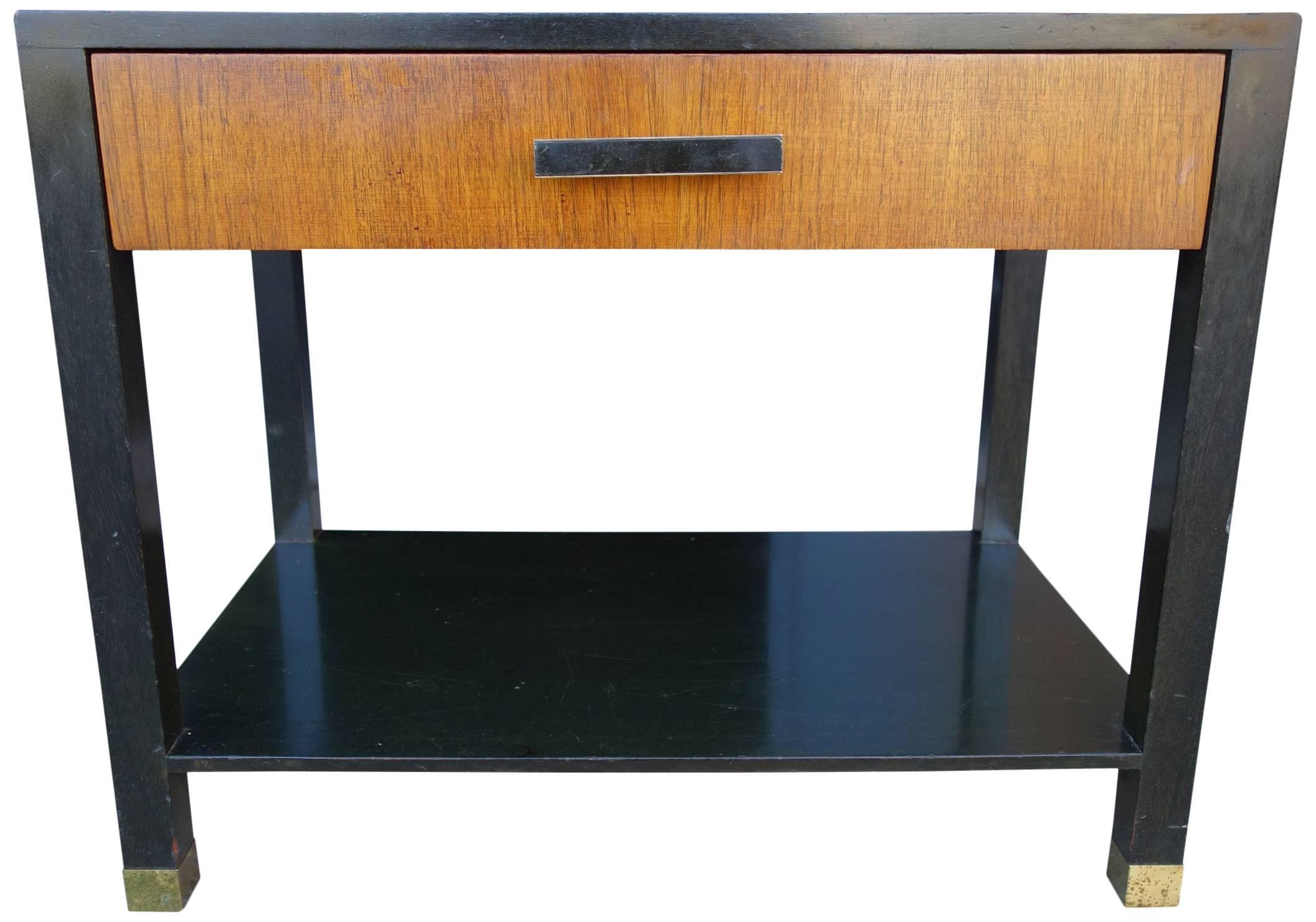 American Mid-Century Nightstand and or End Table by Harvey Probber