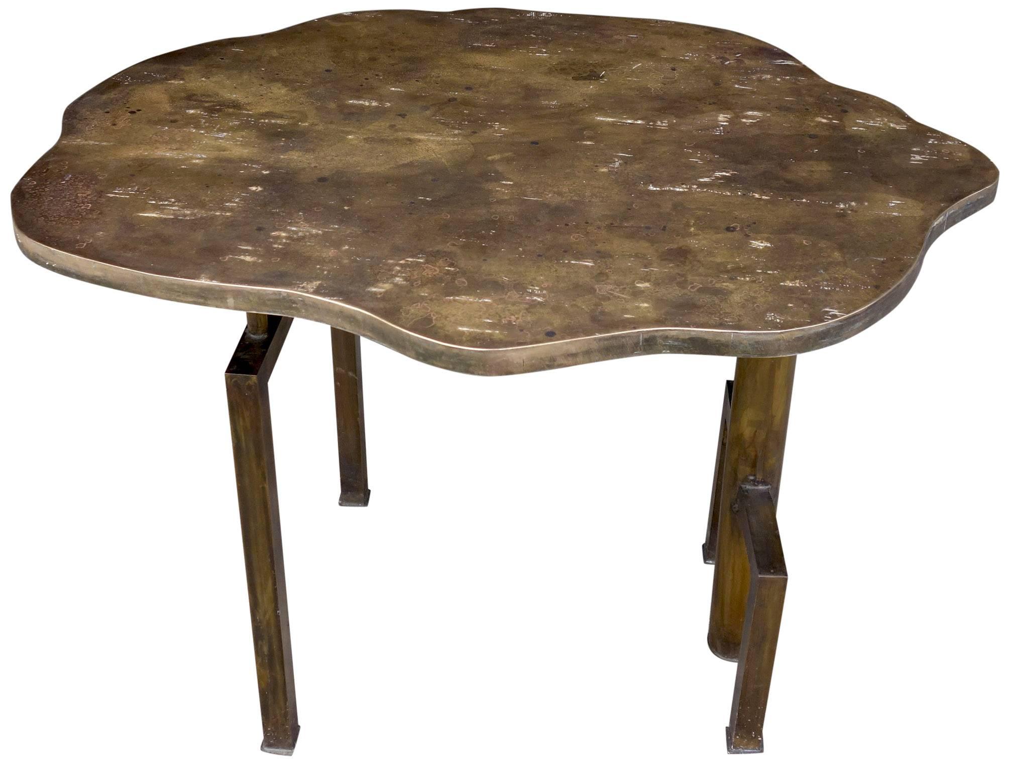 Mid-Century Modern Mid-Century Turtle Table by Philip and Kelvin LaVerne