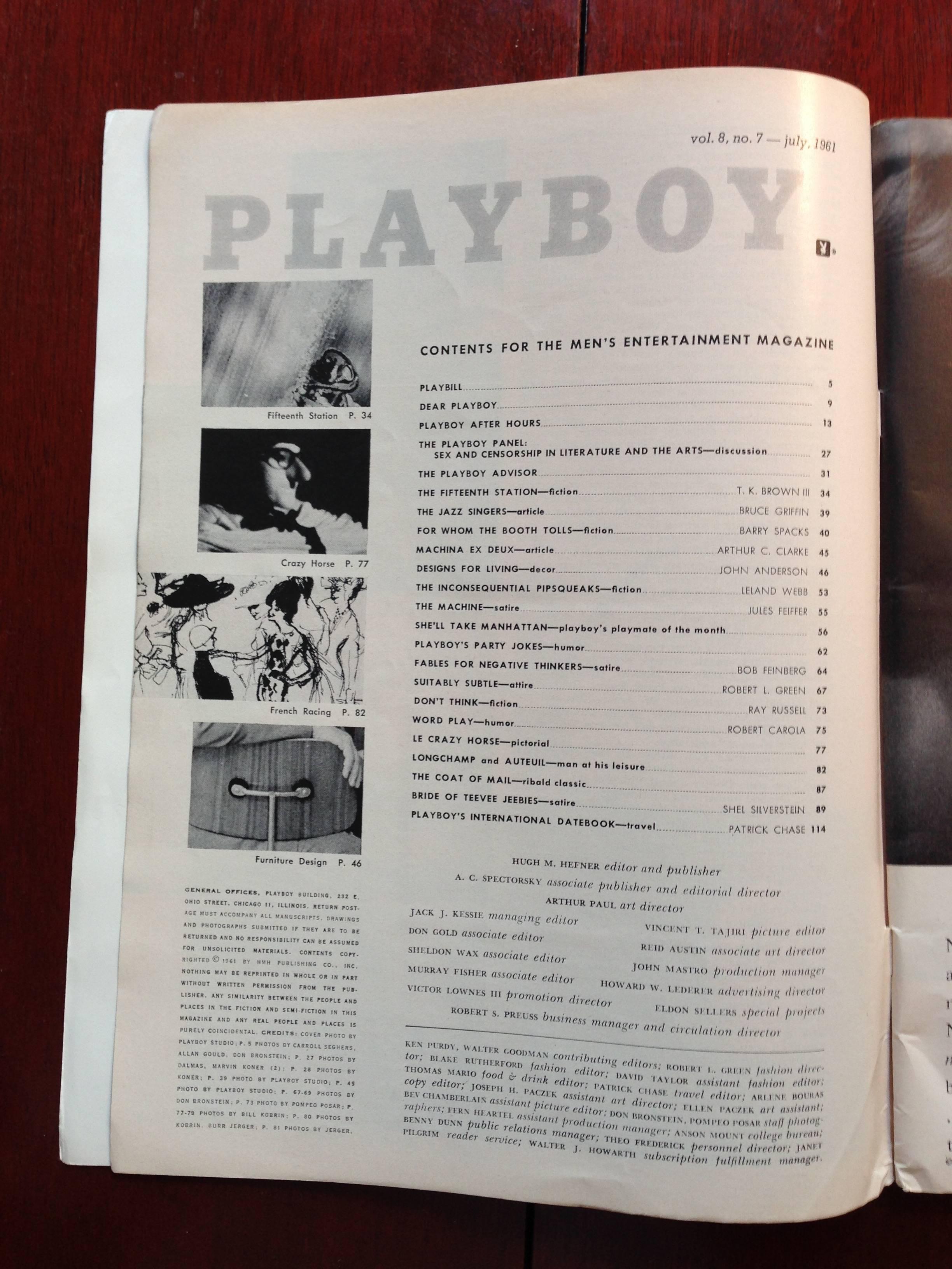 American July 1961 Playboy F/T Masters of Mid-Century Design, Eames Bertoia Saarinen