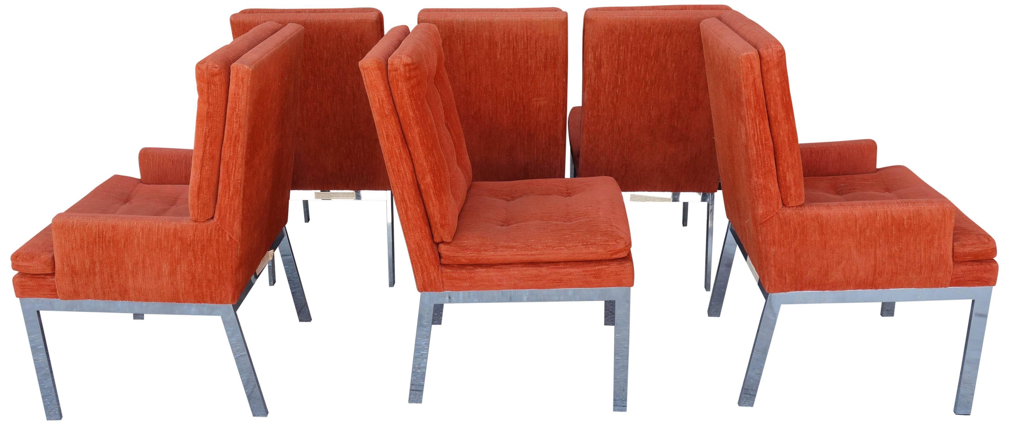 American Mid-Century Milo Baughman Dining Chairs
