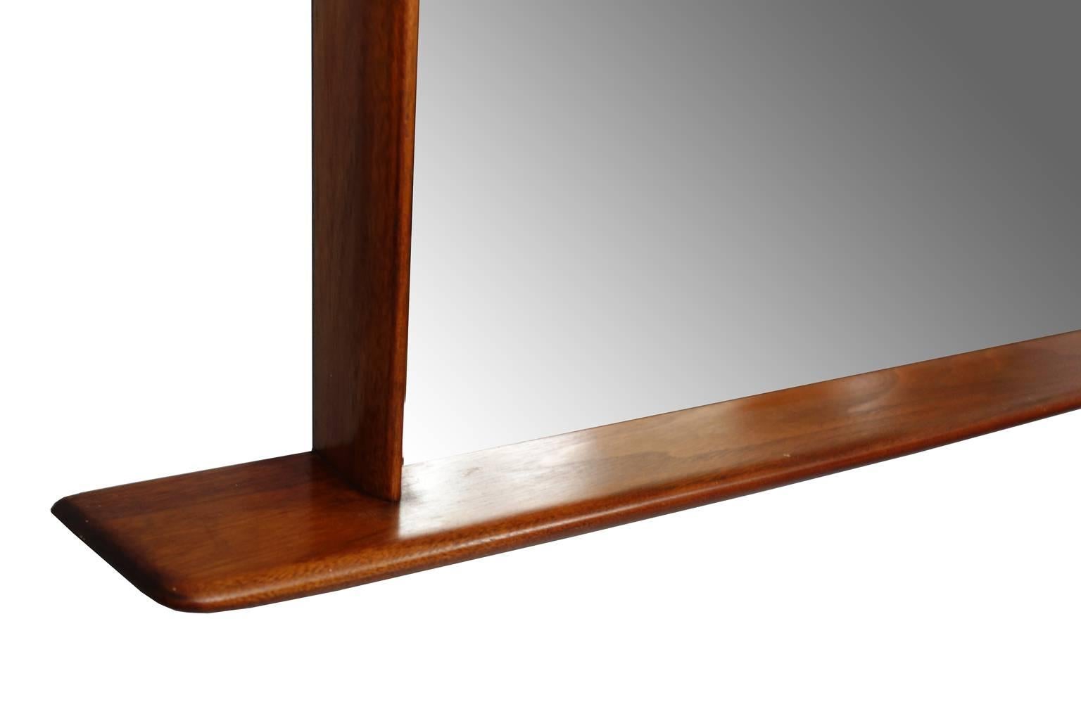 Monumental George Nakashima Mirror In Good Condition In BROOKLYN, NY