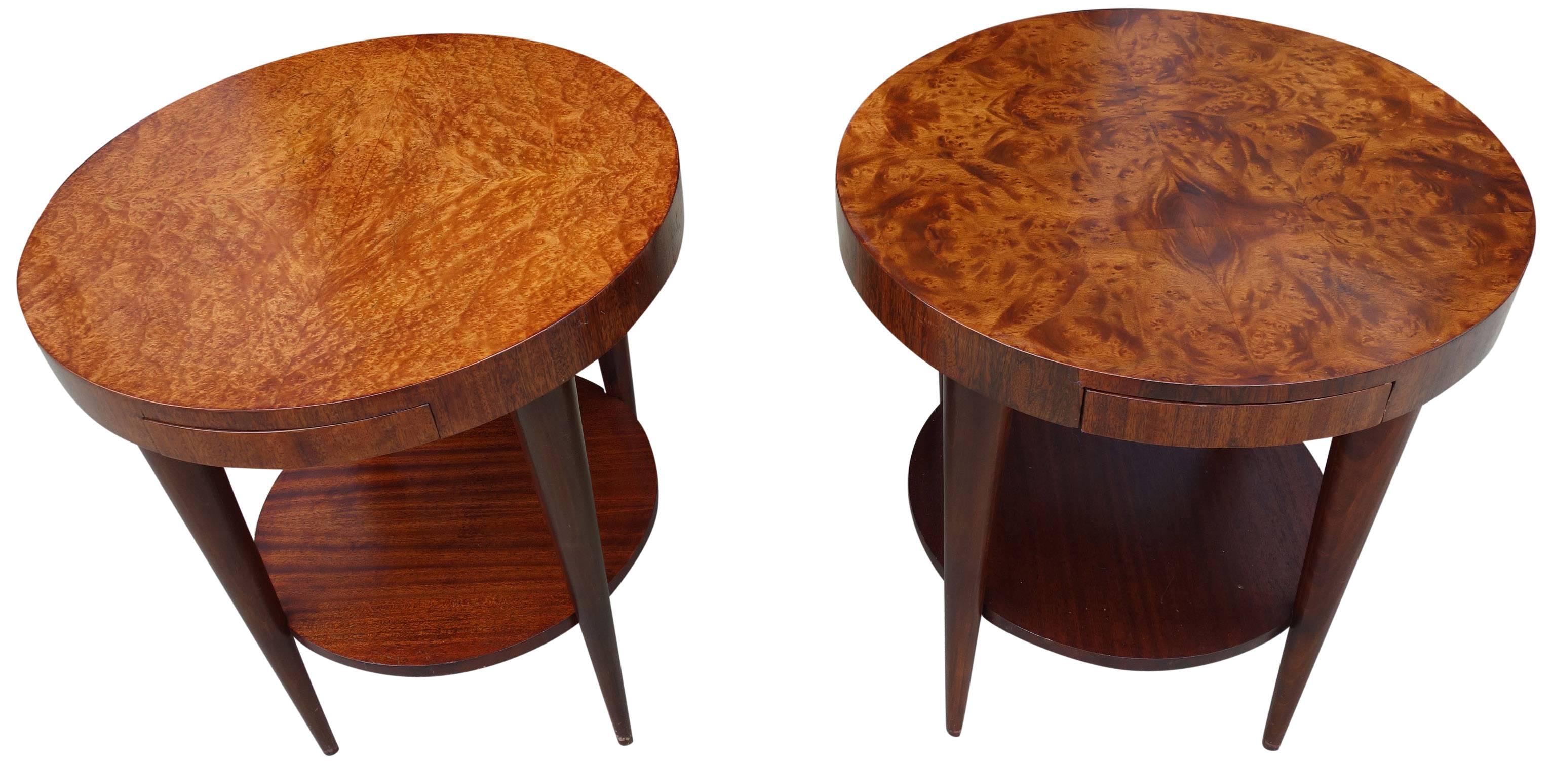 American Occasional Tables by Gilbert Rohde for Herman Miller, Pair