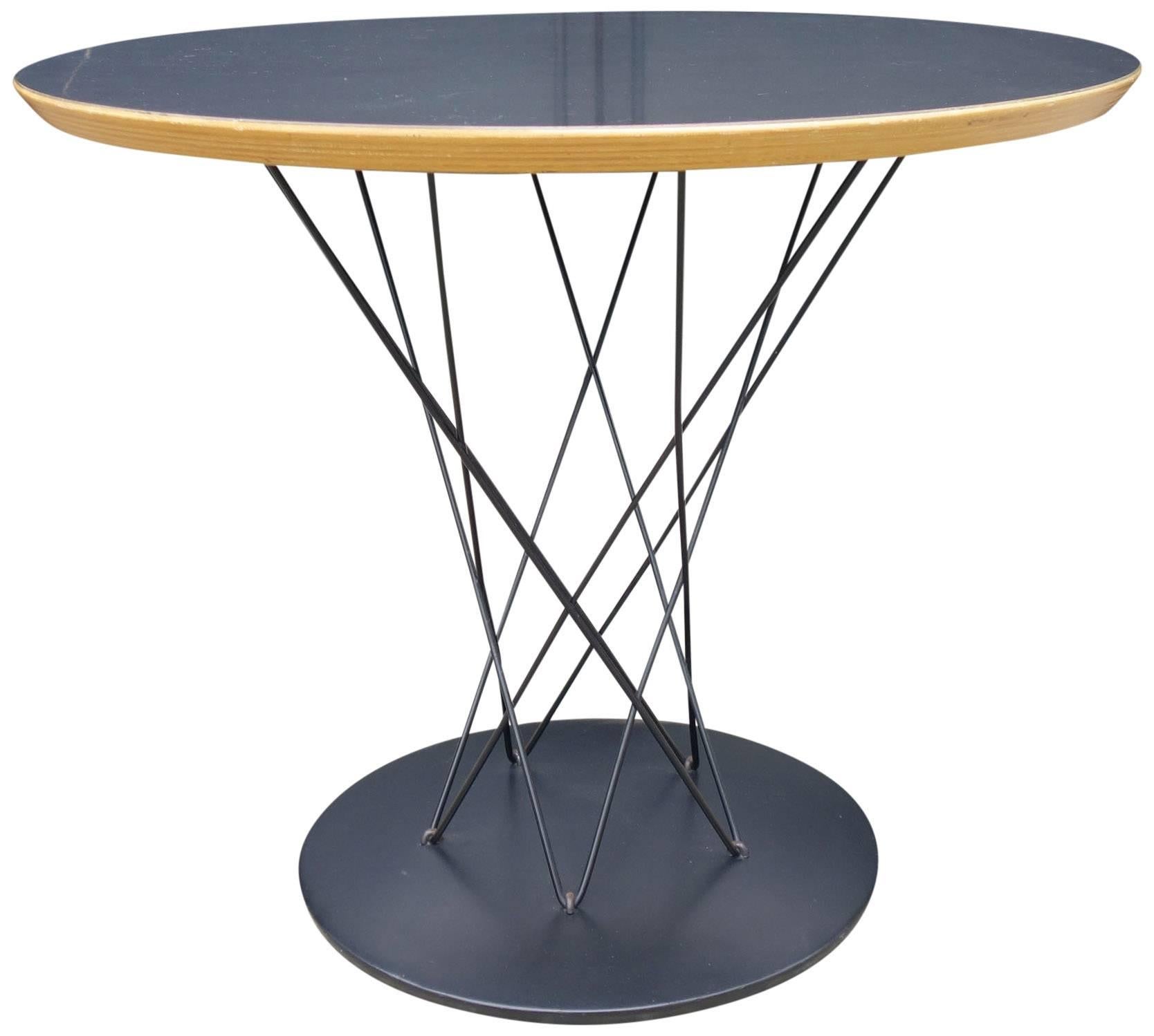 For your consideration is this striking Isamu Noguchi Childs table in the harder to find black on black version. Vintage from the 1960s the table displays minimal wear.
