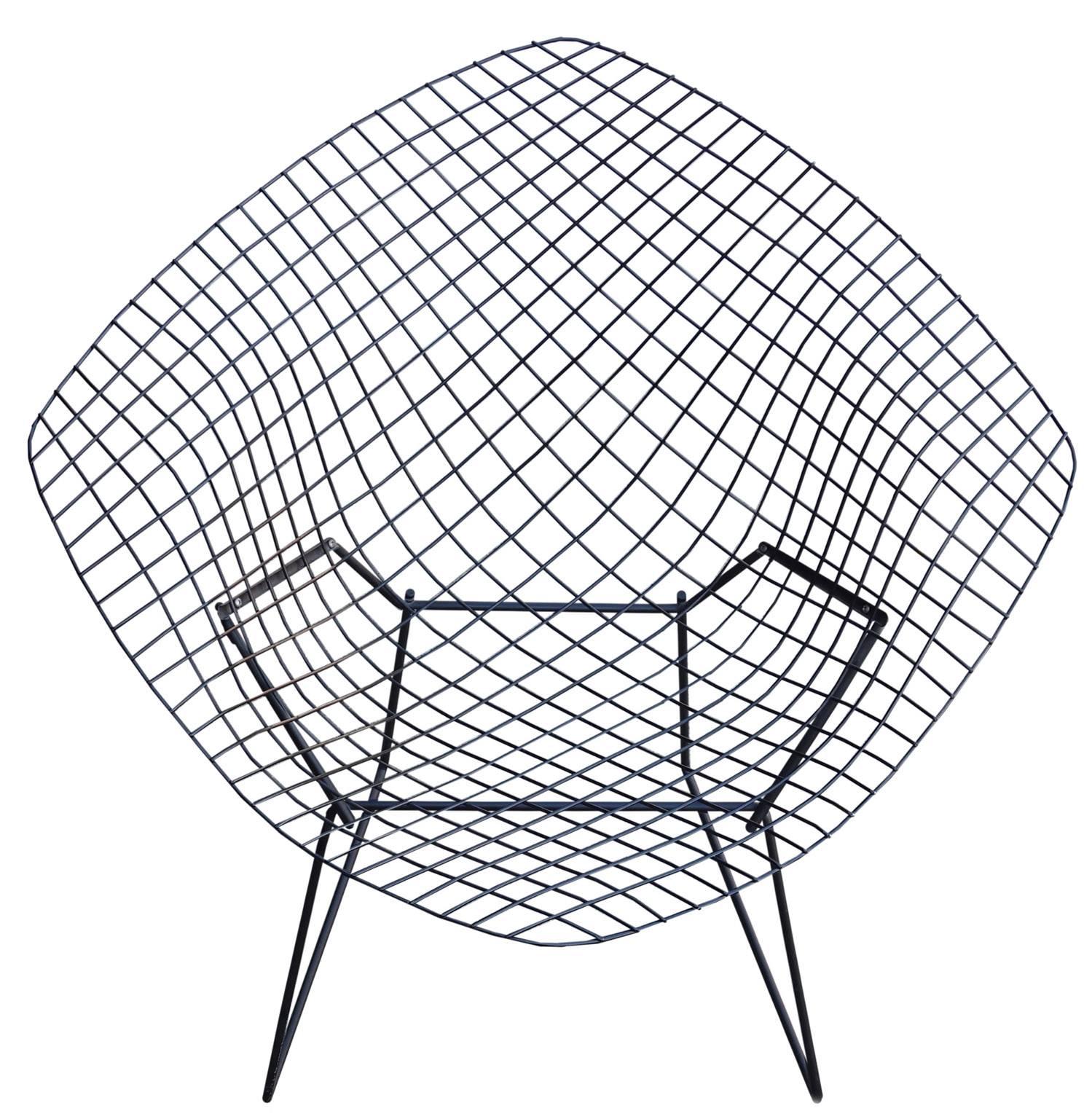 Midcentury Harry Bertoia Diamond Chair by Knoll