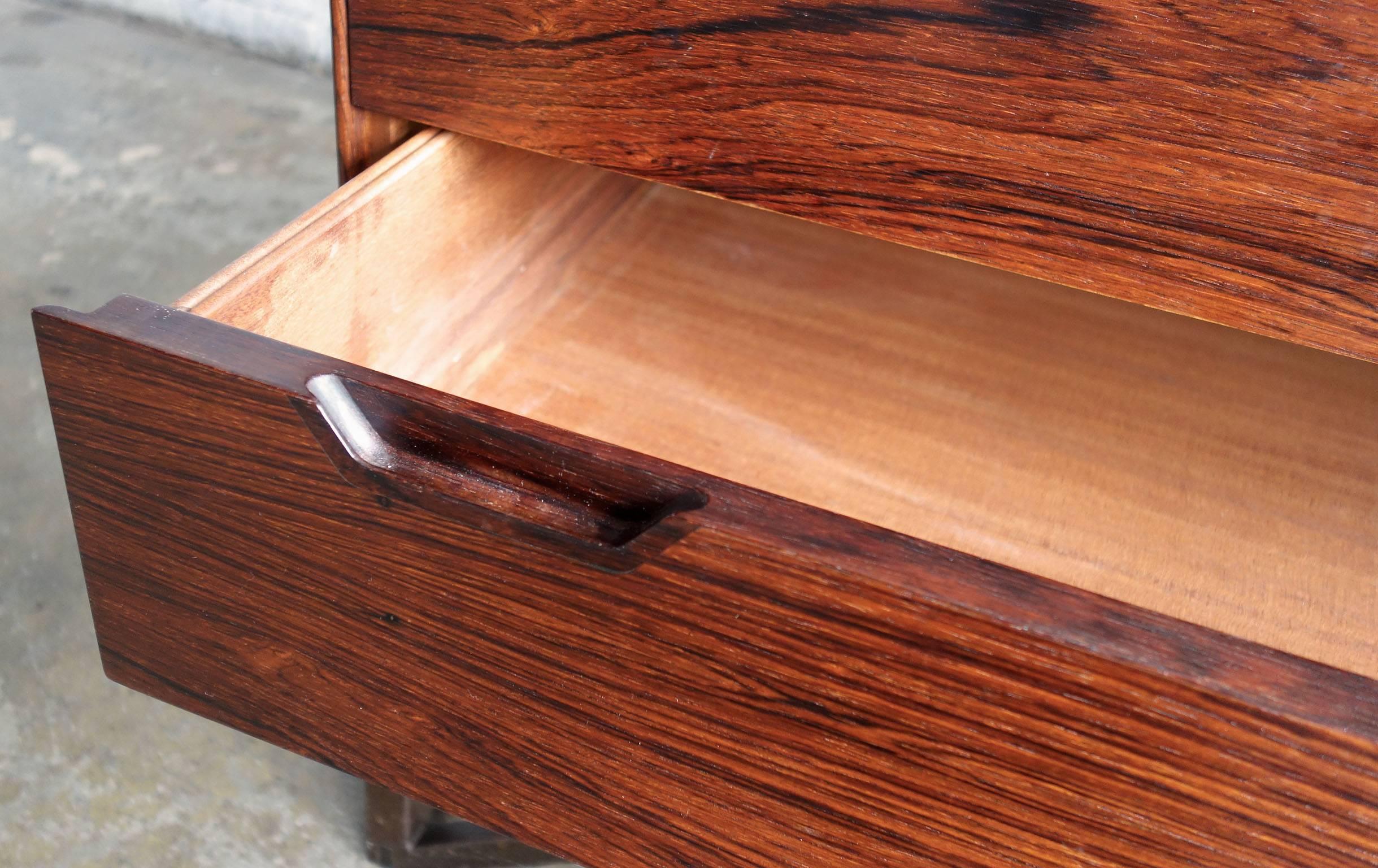 Pair of Midcentury Svend Langkilde Rosewood Chest of Drawers 1