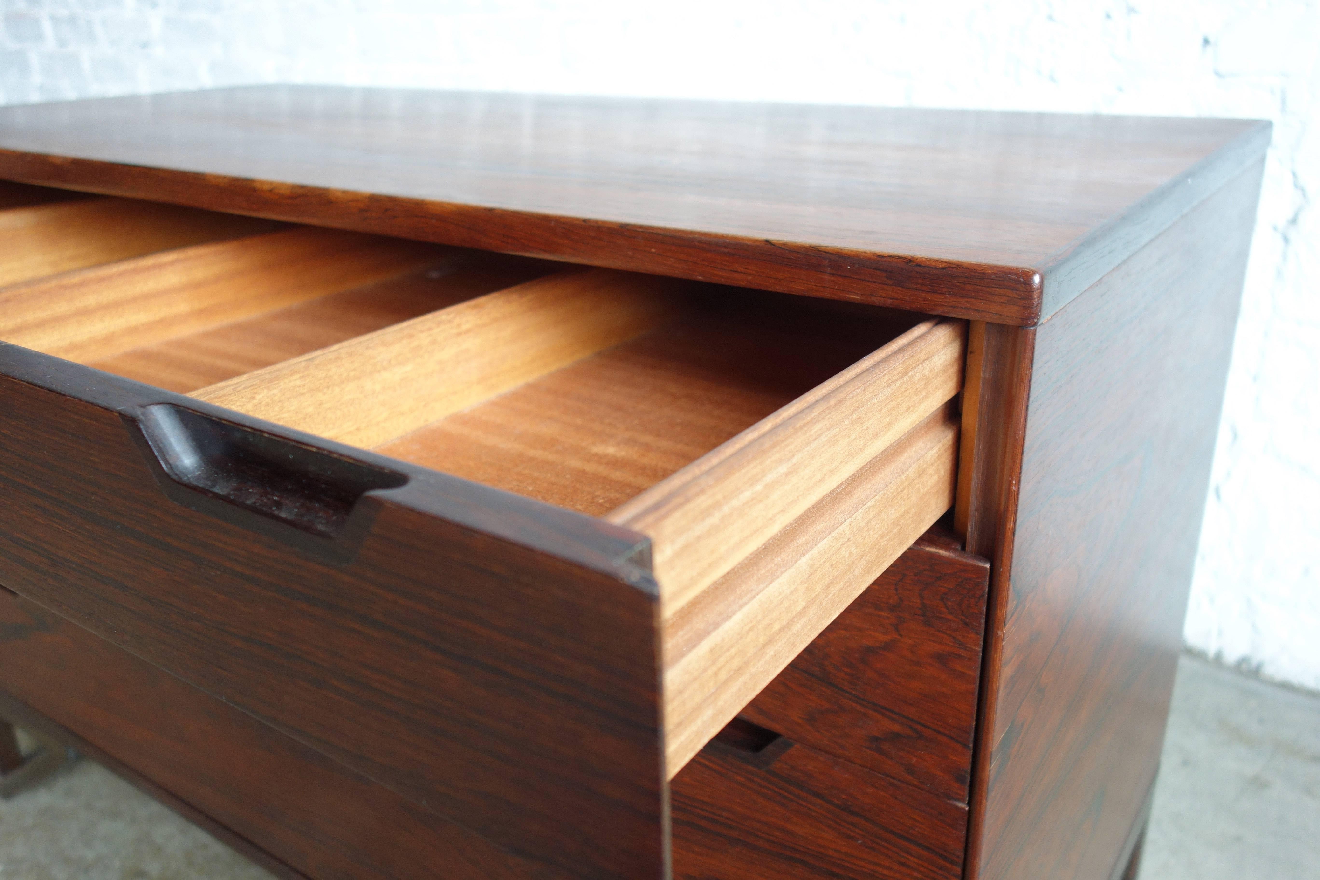 Pair of Midcentury Svend Langkilde Rosewood Chest of Drawers 2