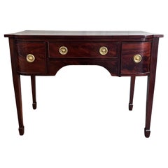 Antique George III Flame Mahogany Sideboard