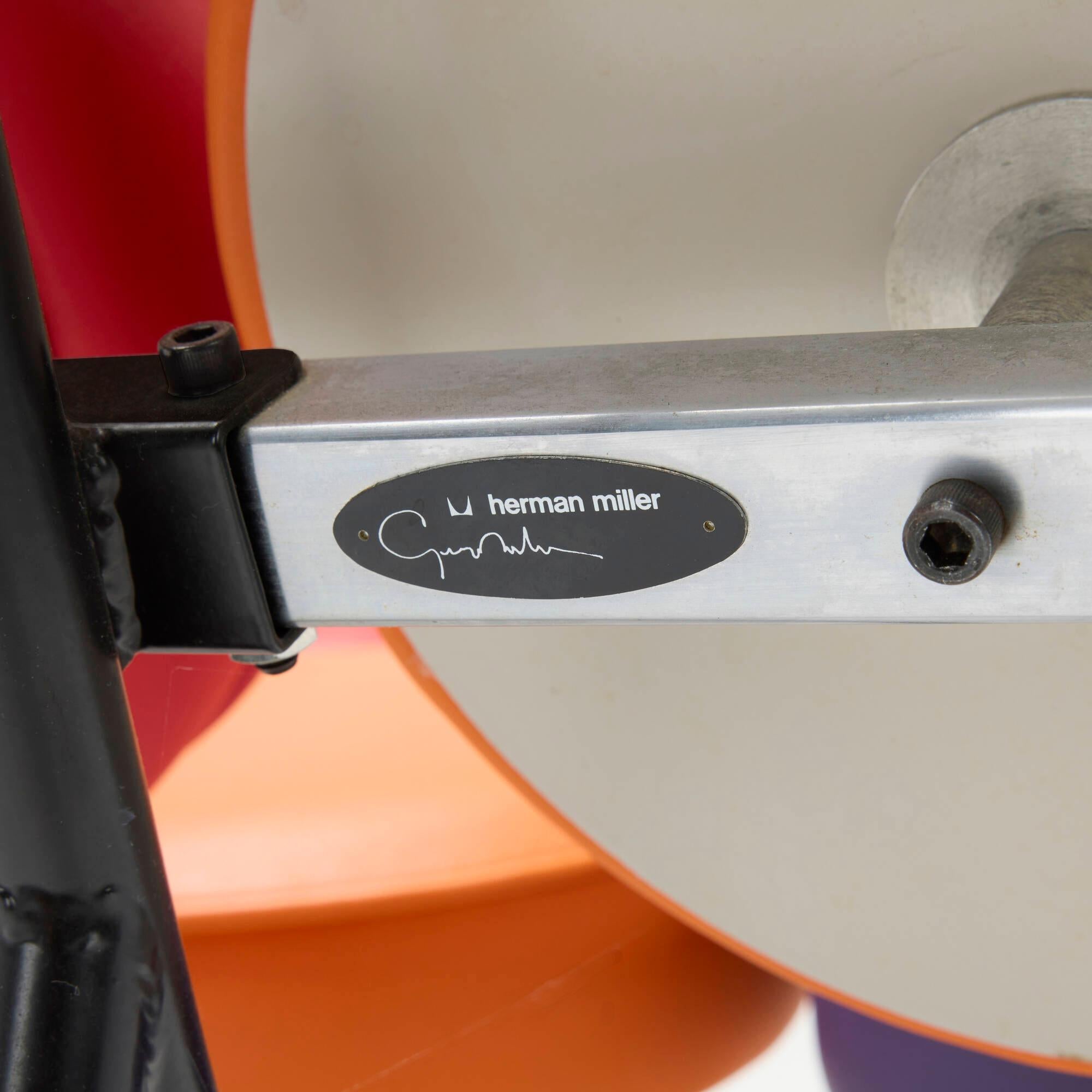 Canapé Marshmallow multicolore en édition limitée de George Nelson pour Herman Miller en vente 5