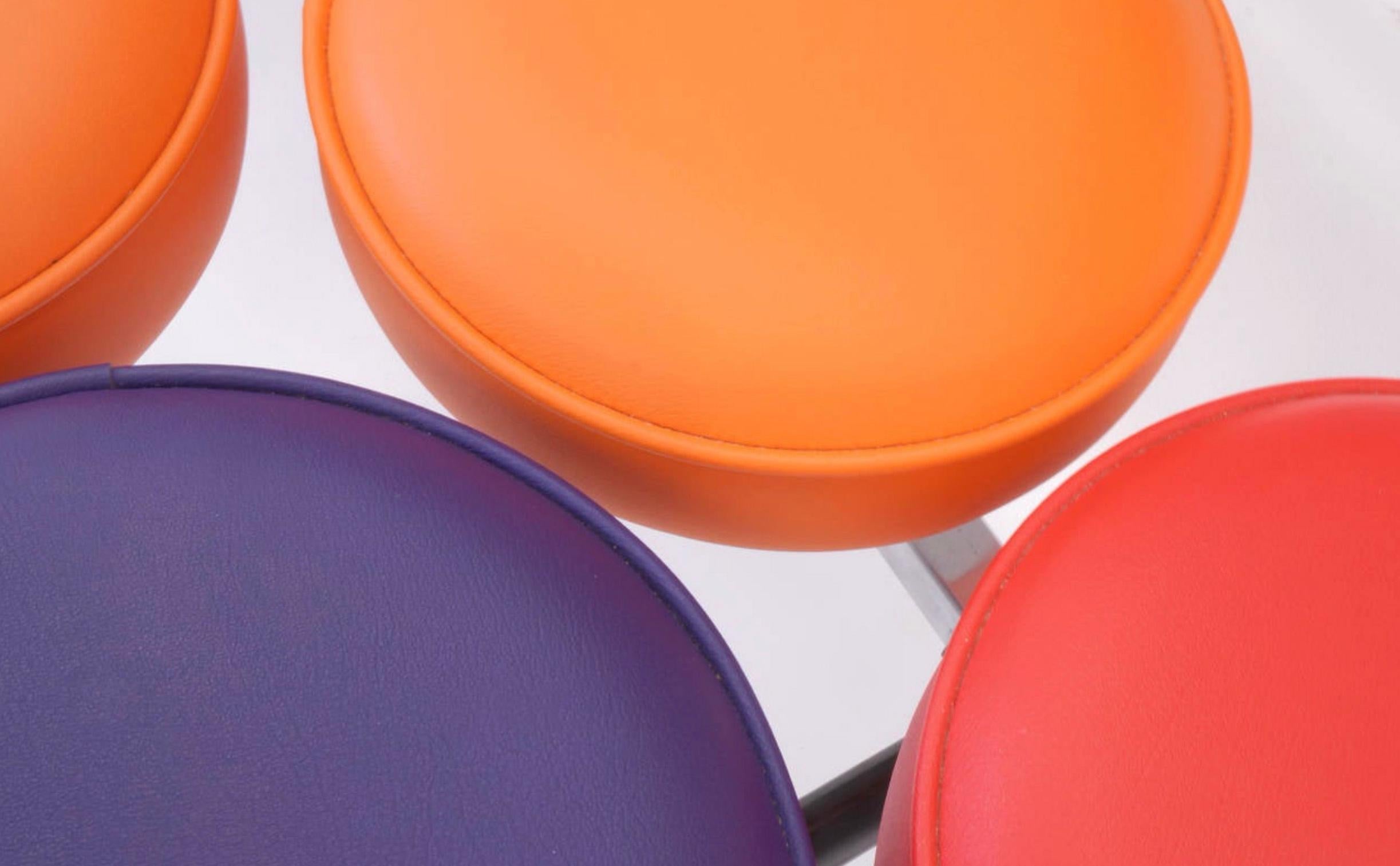 Aluminium Canapé Marshmallow multicolore en édition limitée de George Nelson pour Herman Miller en vente