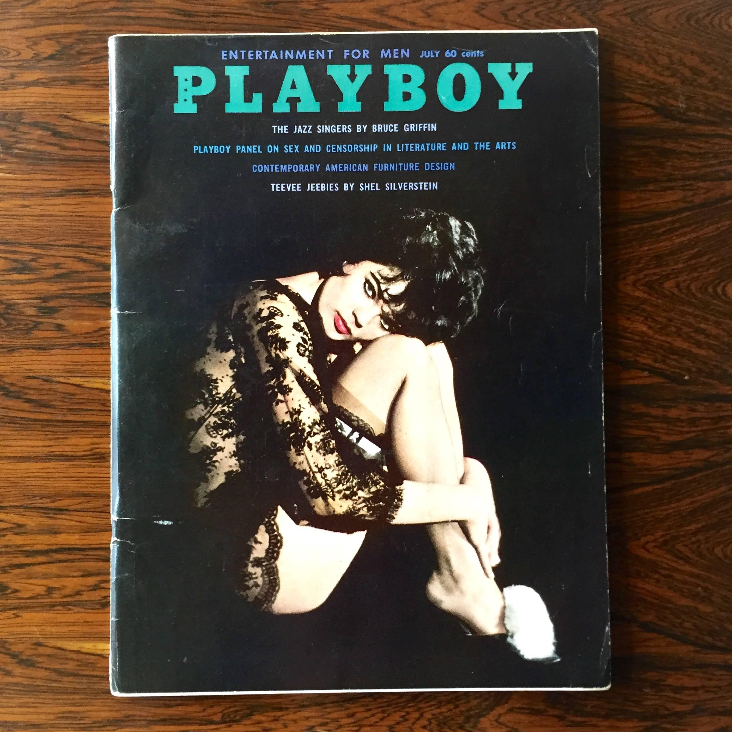 Ever laugh when someone said, “I only read Playboy for the articles”? You won’t anymore.

Up for sale is the July 1961 edition of Playboy Magazine. The Centerfold is nice, but the magazine’s real beauty is the spread on the masters of Mid-Century