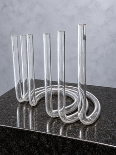 Neal Small Flower Tube Set Vase for Georg Jensen