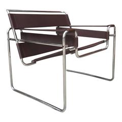 Authentic Wassily Chairs by Marcel Breuer Produced by Gavina Imported by Knoll