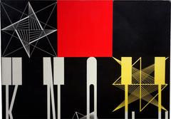 Maquette de collage d'Herbert Matter pour le catalogue Knoll:: 1948