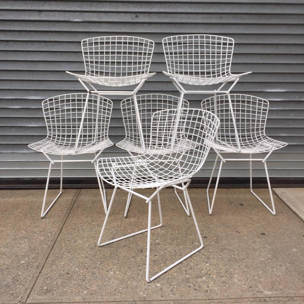 white wire outdoor chairs