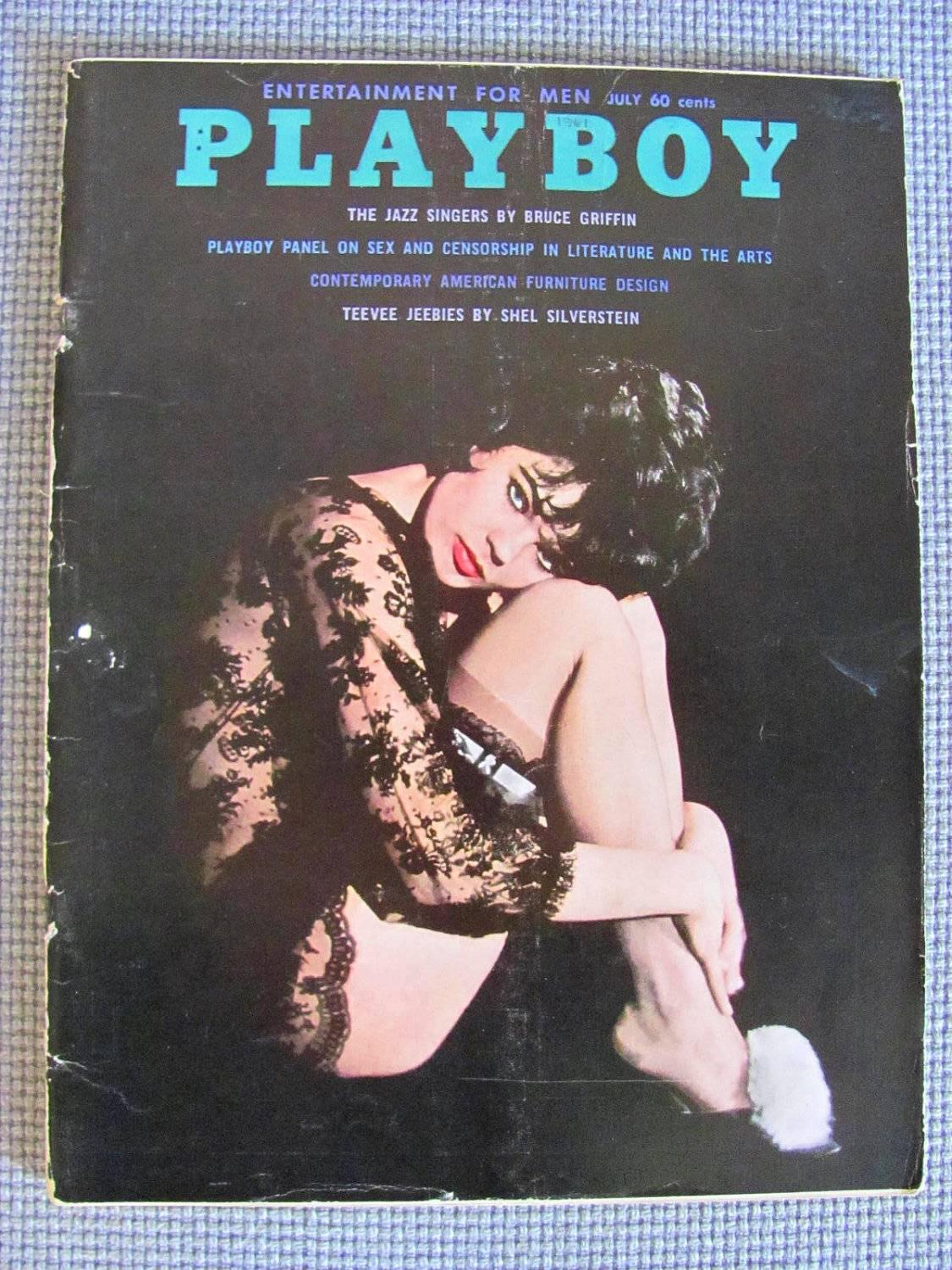 Juli 1961 Playboy Magazin f/t Meister des Mid-Century Design Eames Saarinen (amerikanisch)