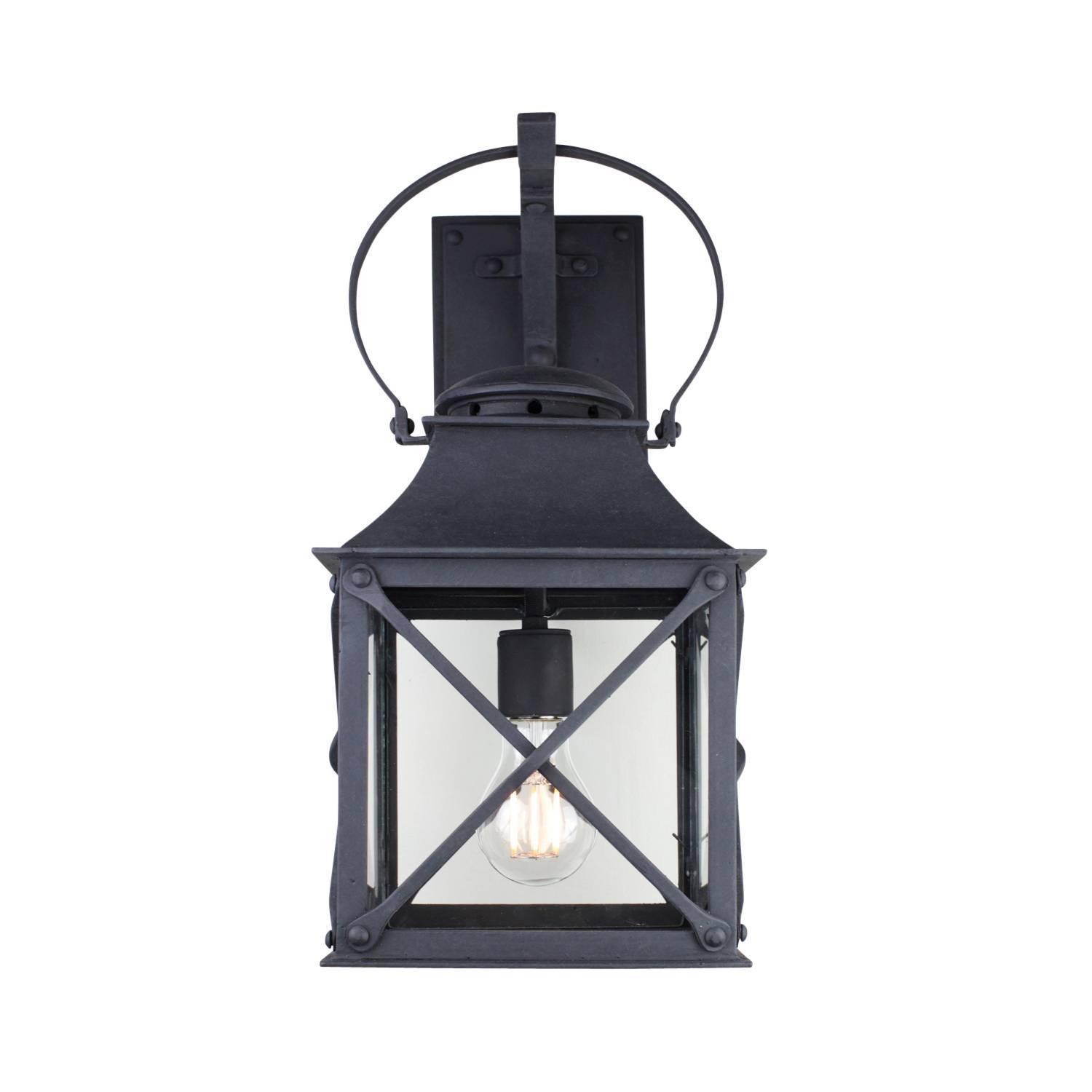 Classic Coastal Wrought Iron Light Lantern for Exterior/Outdoor by