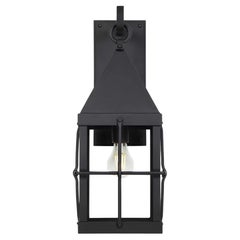 Antique Inspired American Colonial Classic Exterior Arm Mount Lantern, Grey