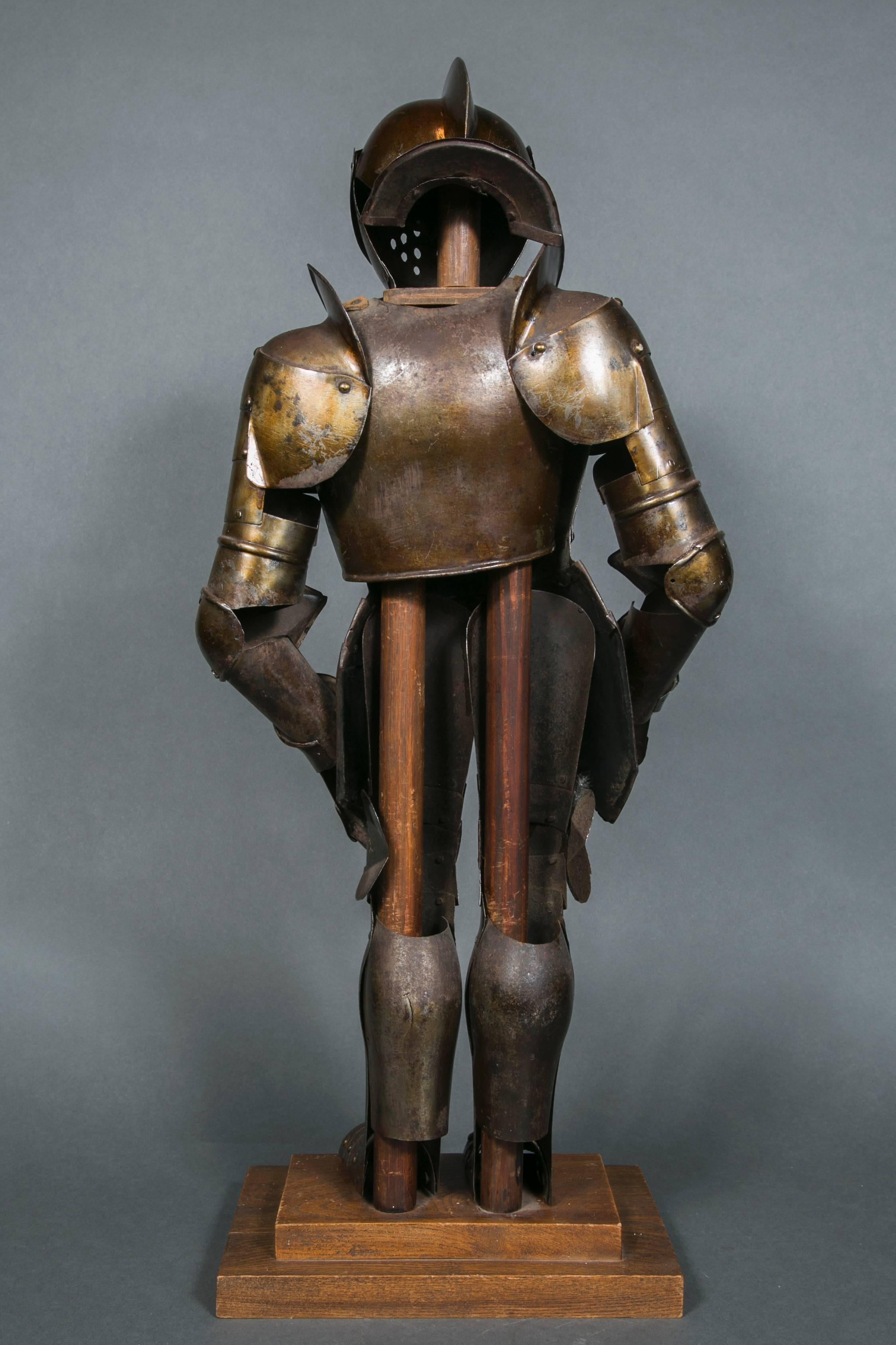 19th Century Miniature Medieval Armor in the Spirit of Viollet Le Duc