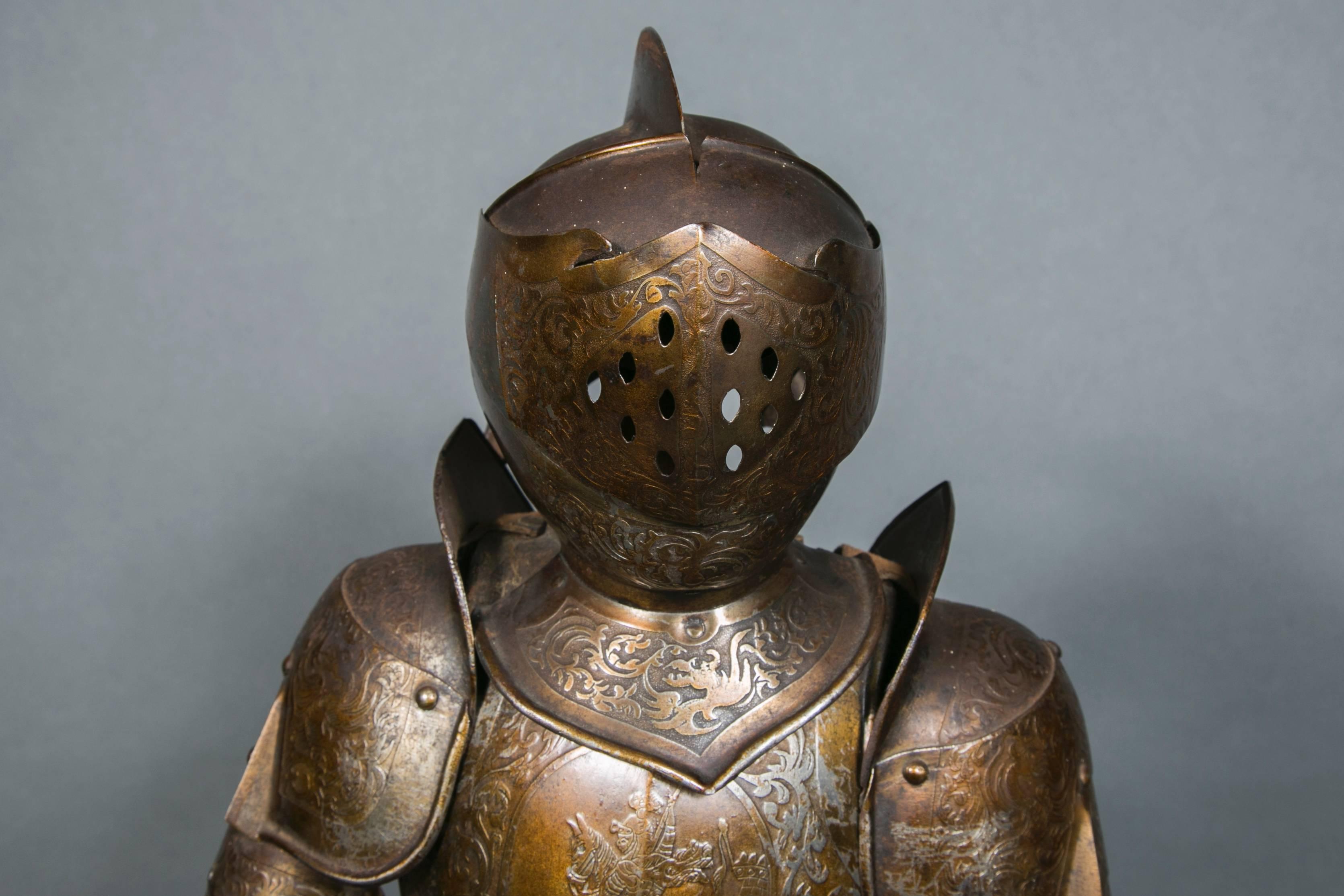Miniature Medieval Armor in the Spirit of Viollet Le Duc 1