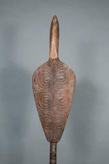 Very Rare Museum Quality Ceremonial Paddle, Marquesas Islands, French Polynesia