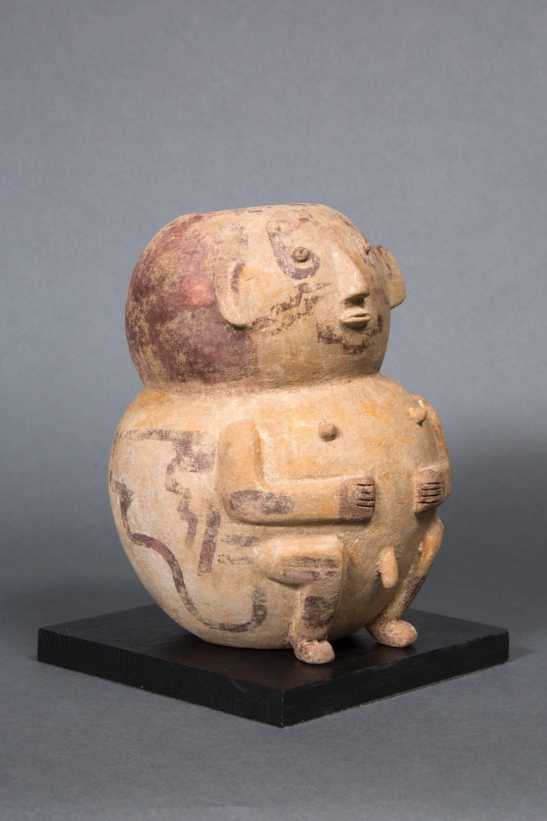 Rare Funeral Urn, Rio Napo Region, Ecuador 200 BC J.C.-500 AD J.C In Good Condition For Sale In Saint-Ouen, FR