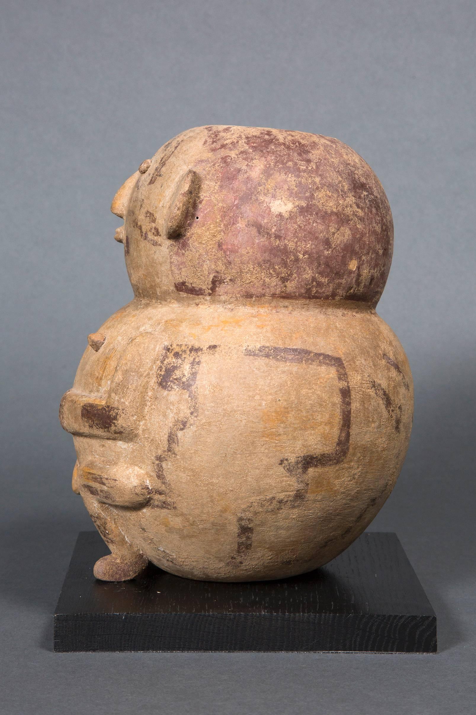 Rare Funeral Urn, Rio Napo Region, Ecuador 200 BC J.C.-500 AD J.C For Sale 1