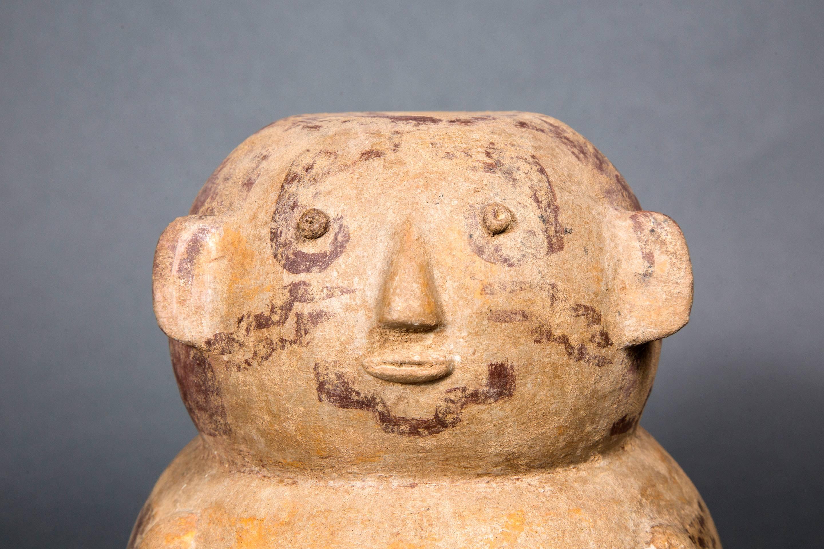 Rare Funeral Urn, Rio Napo Region, Ecuador 200 BC J.C.-500 AD J.C For Sale 3
