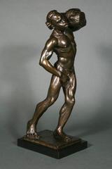 Large Lumberjack Sculpture by Dupagne Arthur, 1895 -1961, Belgium