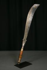Large Ram Dao Sacrificial Sword from Nepal, End of the 19th Century