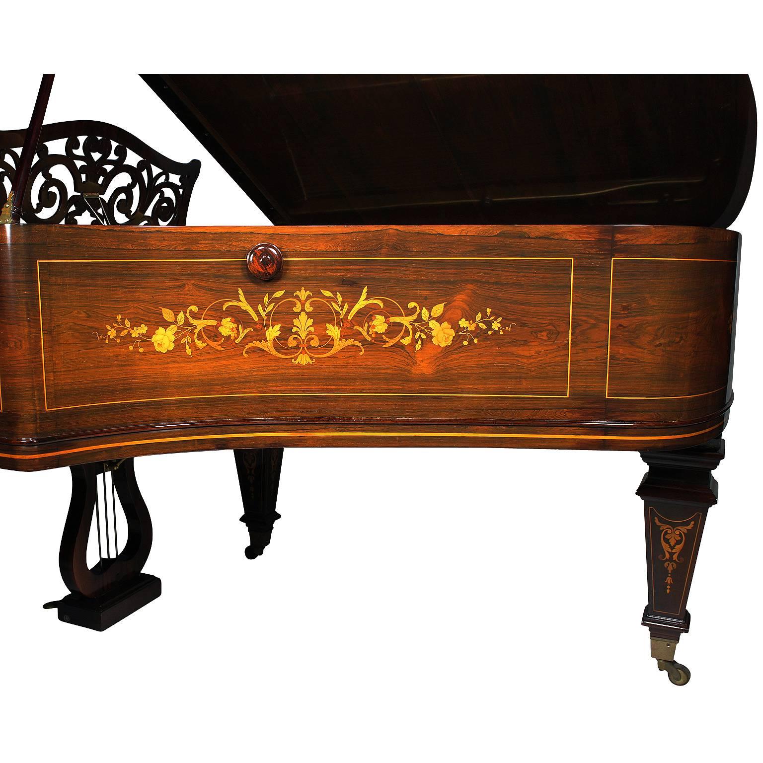 collard and collard baby grand piano