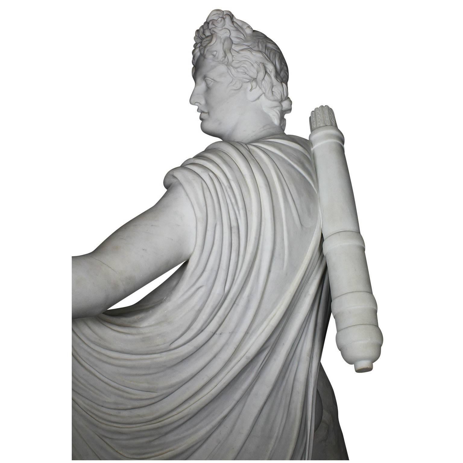 Ferdinando Vichi Lifesize Marble Figure 