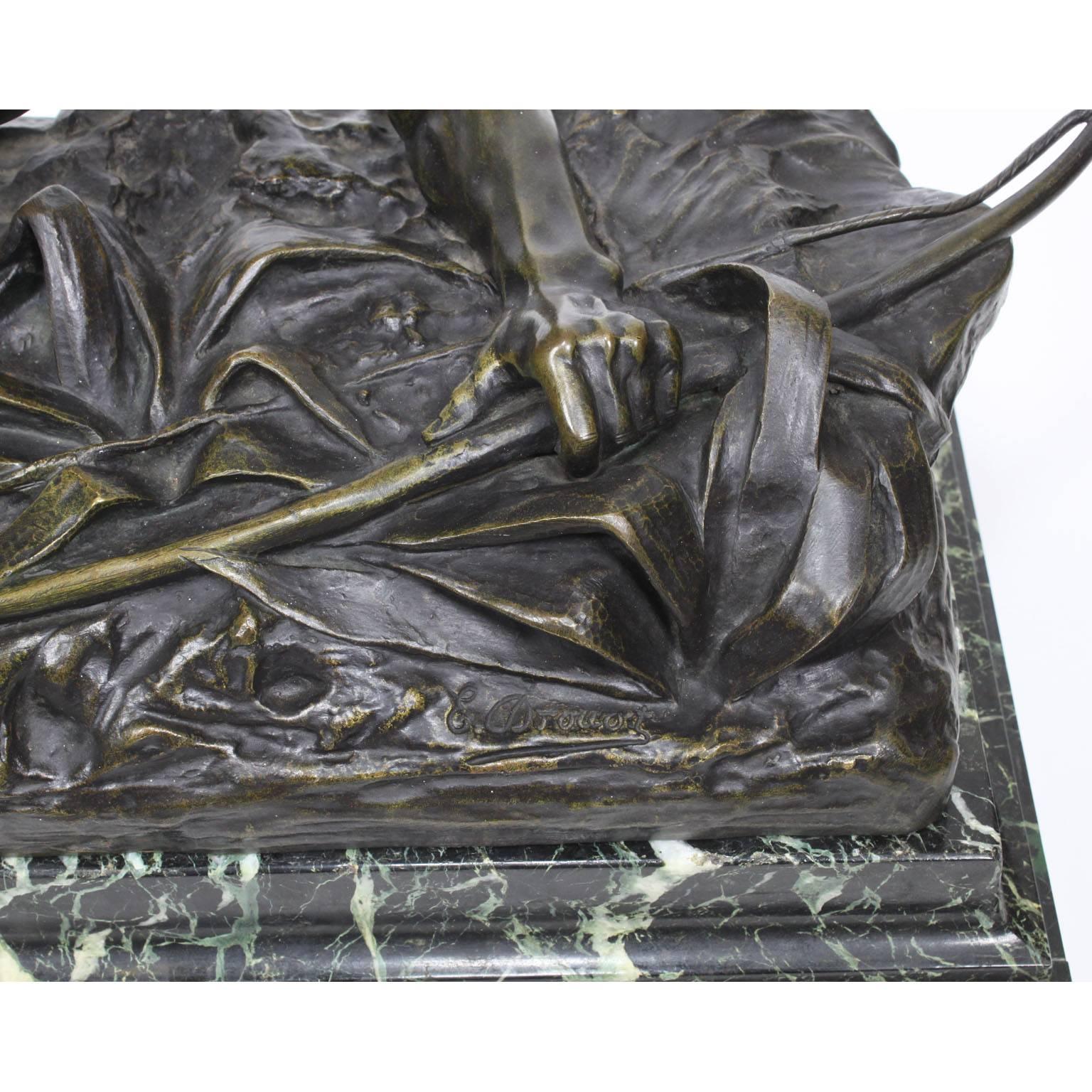 Escultura francesa de bronce 