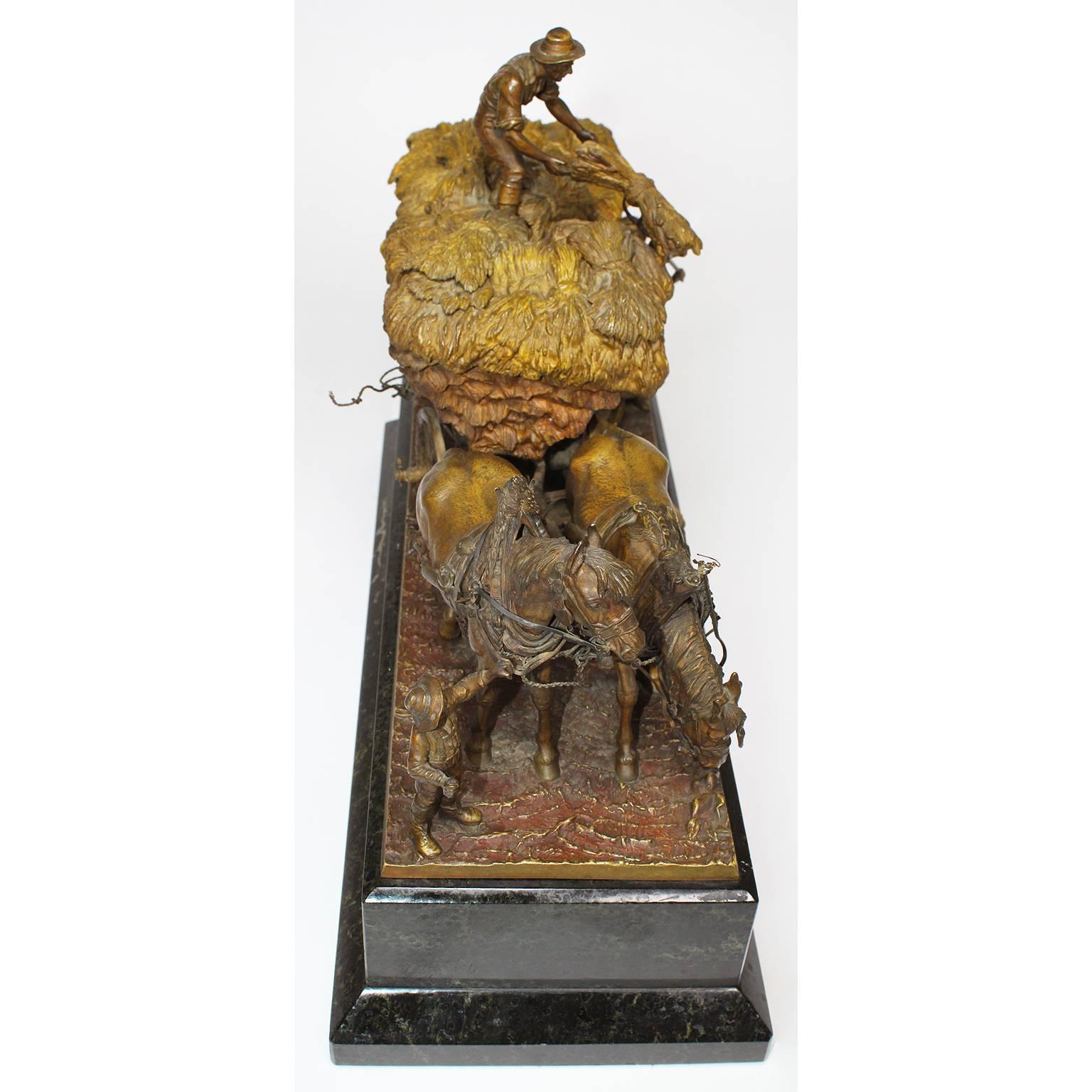 Rudolf Winder, 19th Century Gilt-Bronze Sculpture 
