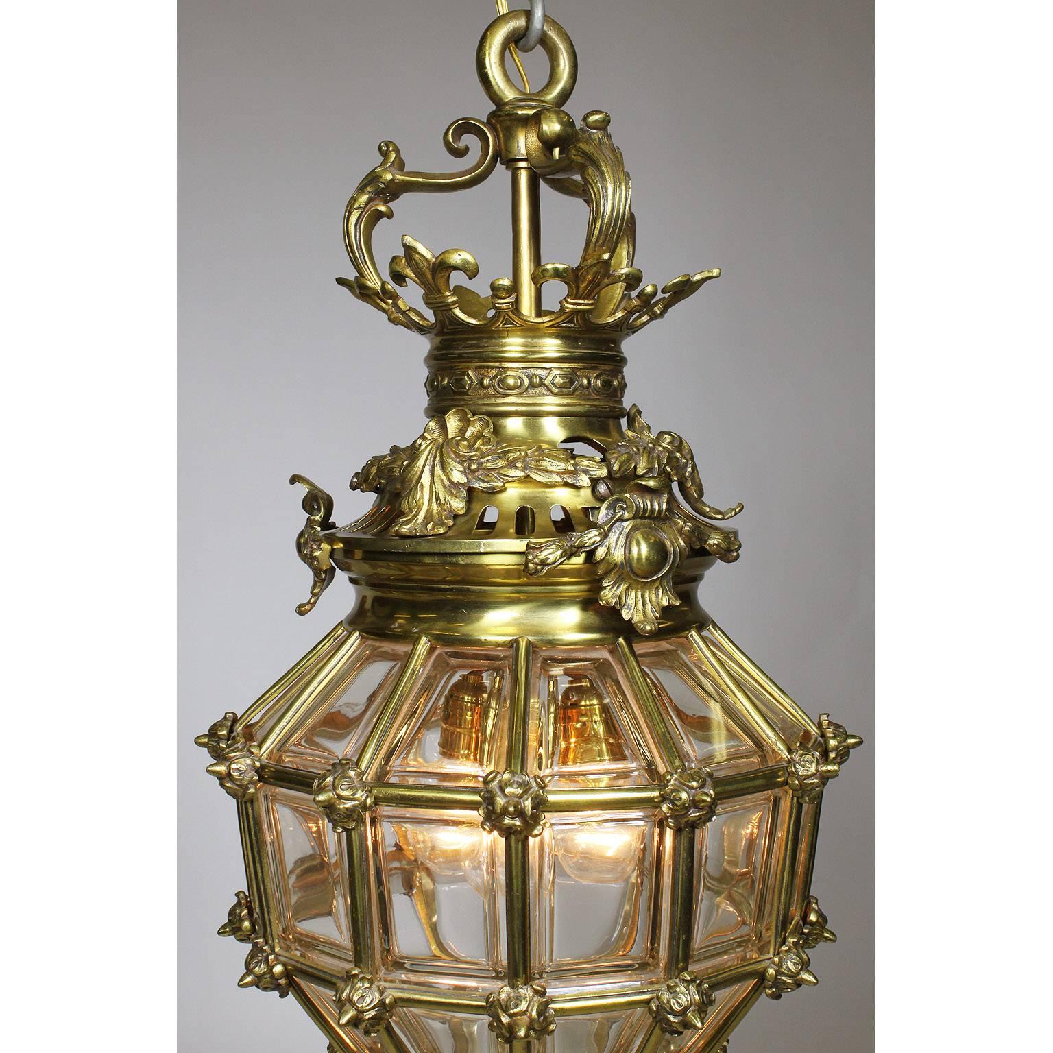 French Early 20th Century Louis XIV Style Gilt-Bronze 