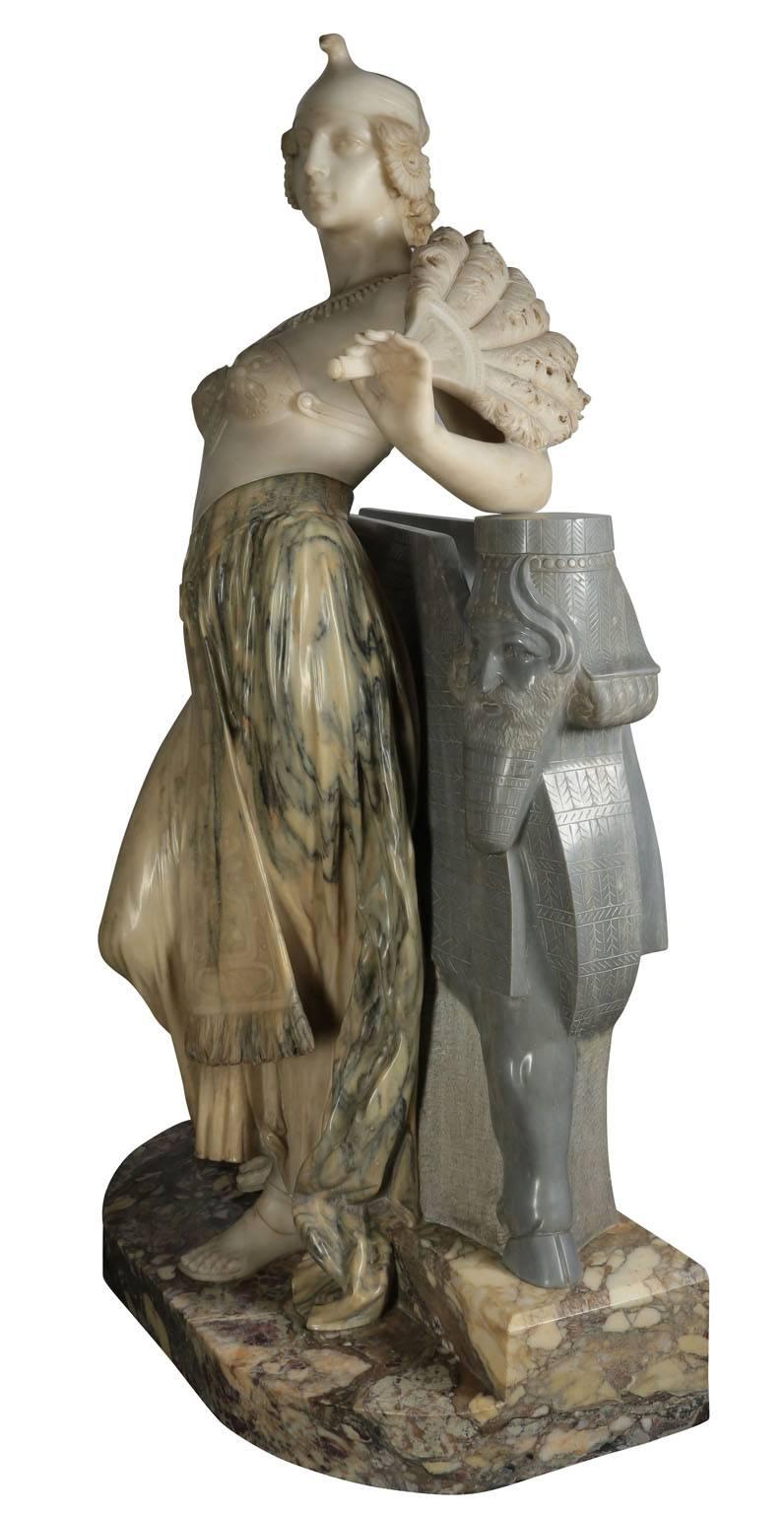statue assyrienne