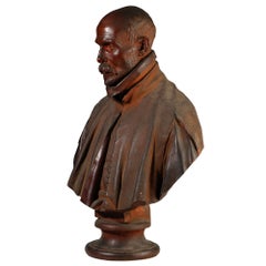 After Gian Lorenzo Bernini (Italian 1598-1680) Bust Monsignor Pedro Foix Montoya
