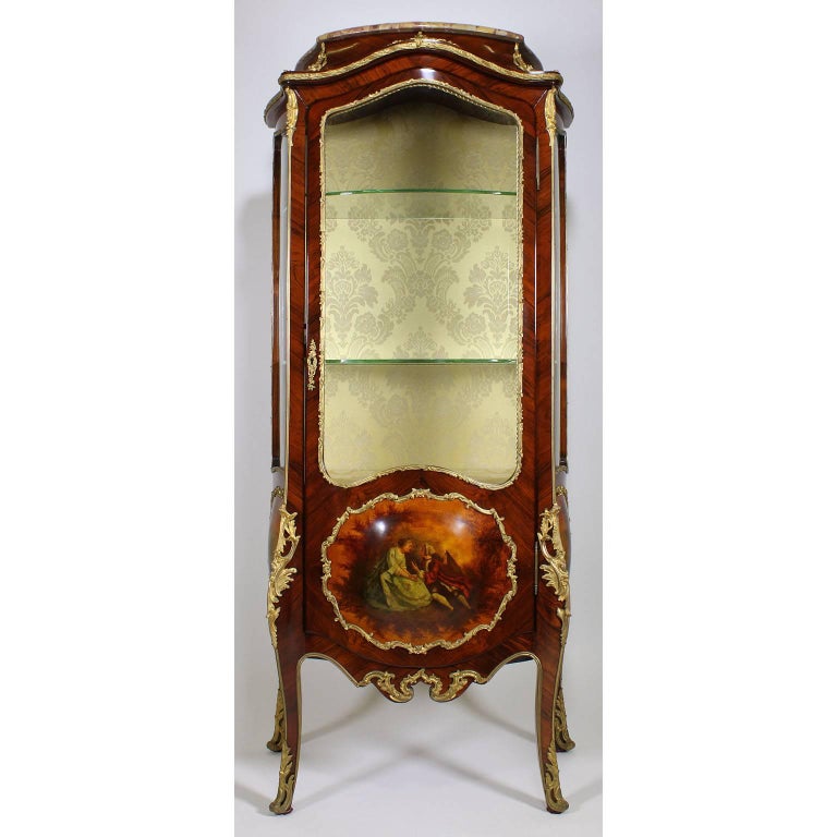A fine French 19th century Louis XV Style gilt bronze-mounted and 