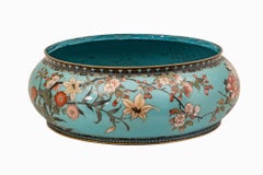 Exceptional Large Japanese Cloisonné Enamel Planter Attributed to Goto Seizaburo