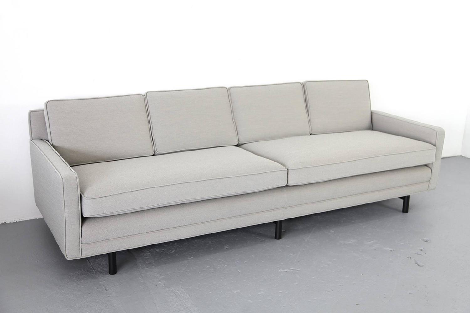 Four-Seat Sofa by Paul McCobb for Directional, USA For ...