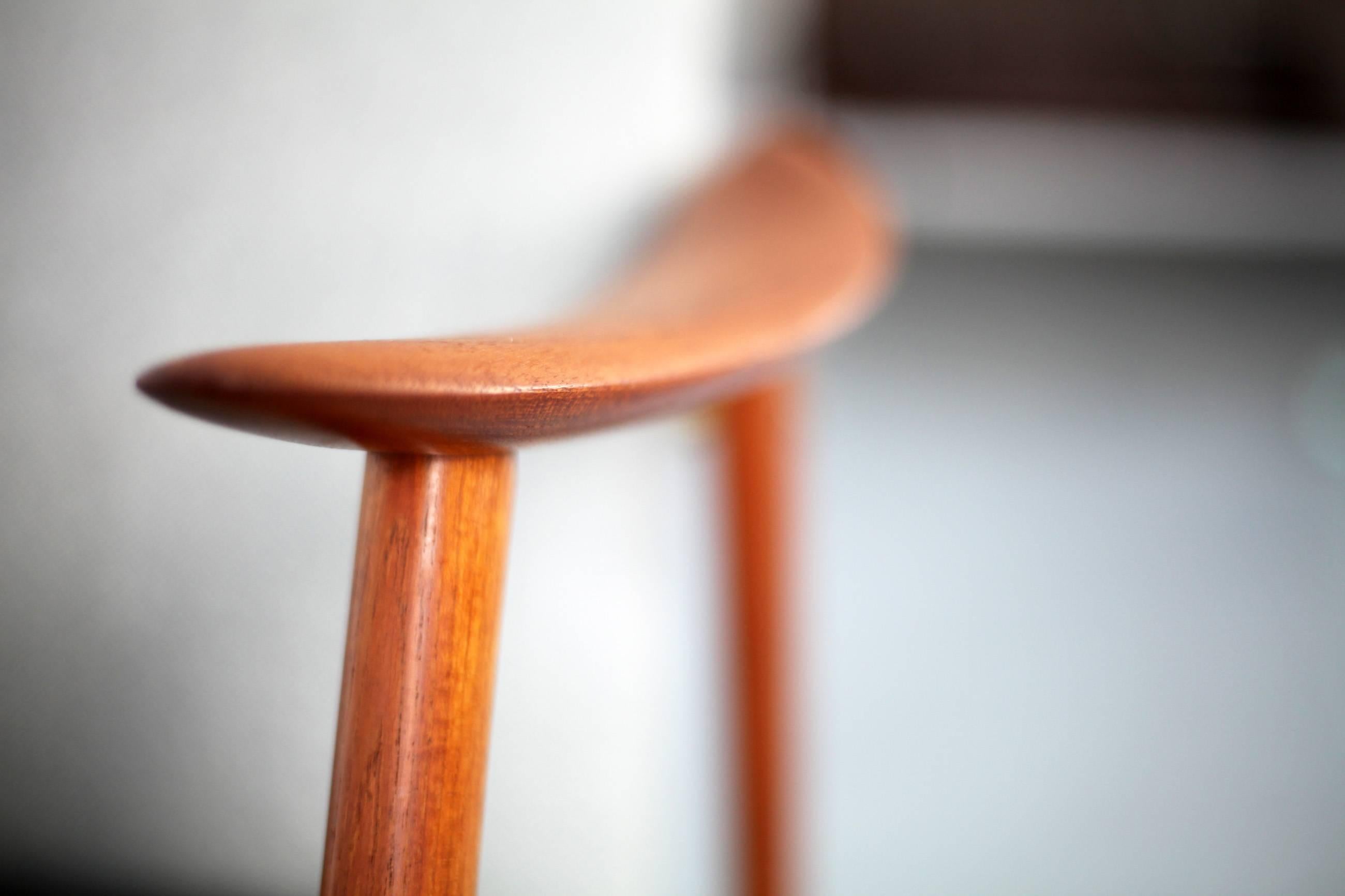 Mid-Century Modern Teak Easy Chair In Excellent Condition For Sale In Munster, NRW