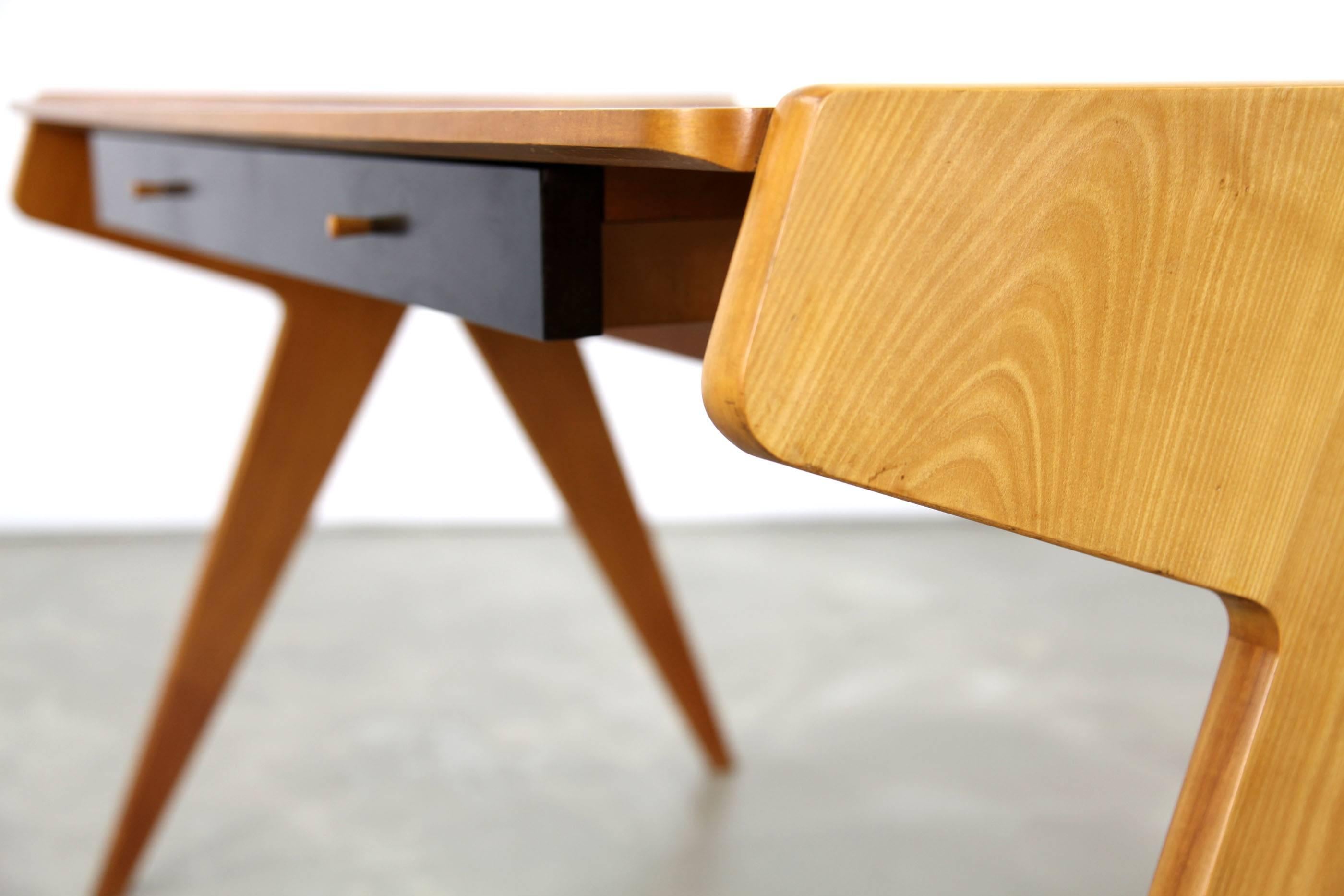 Mid-Century Modern Desk Designed by Helmut Magg for WK, Germany
