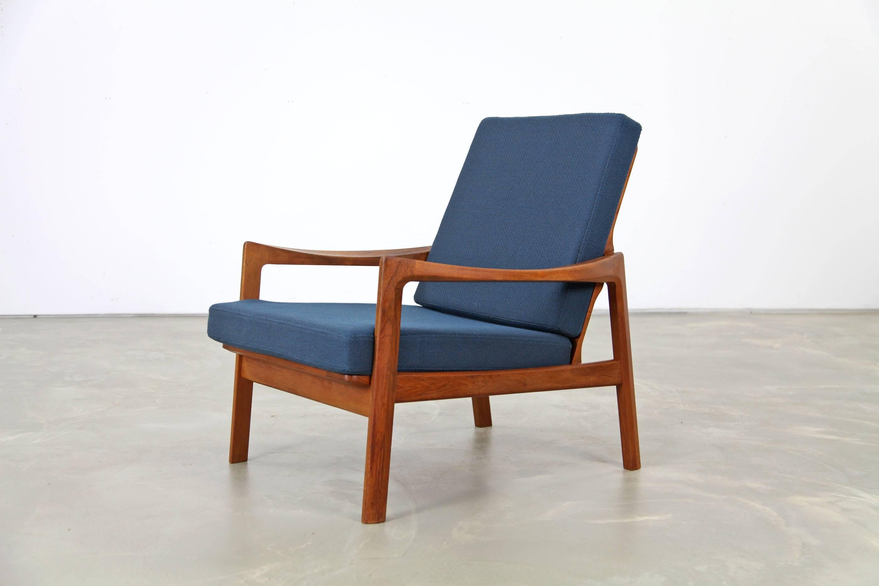 20th Century Set of Two Easy Chairs Designed by Tove and Edvard Kind-Larsen