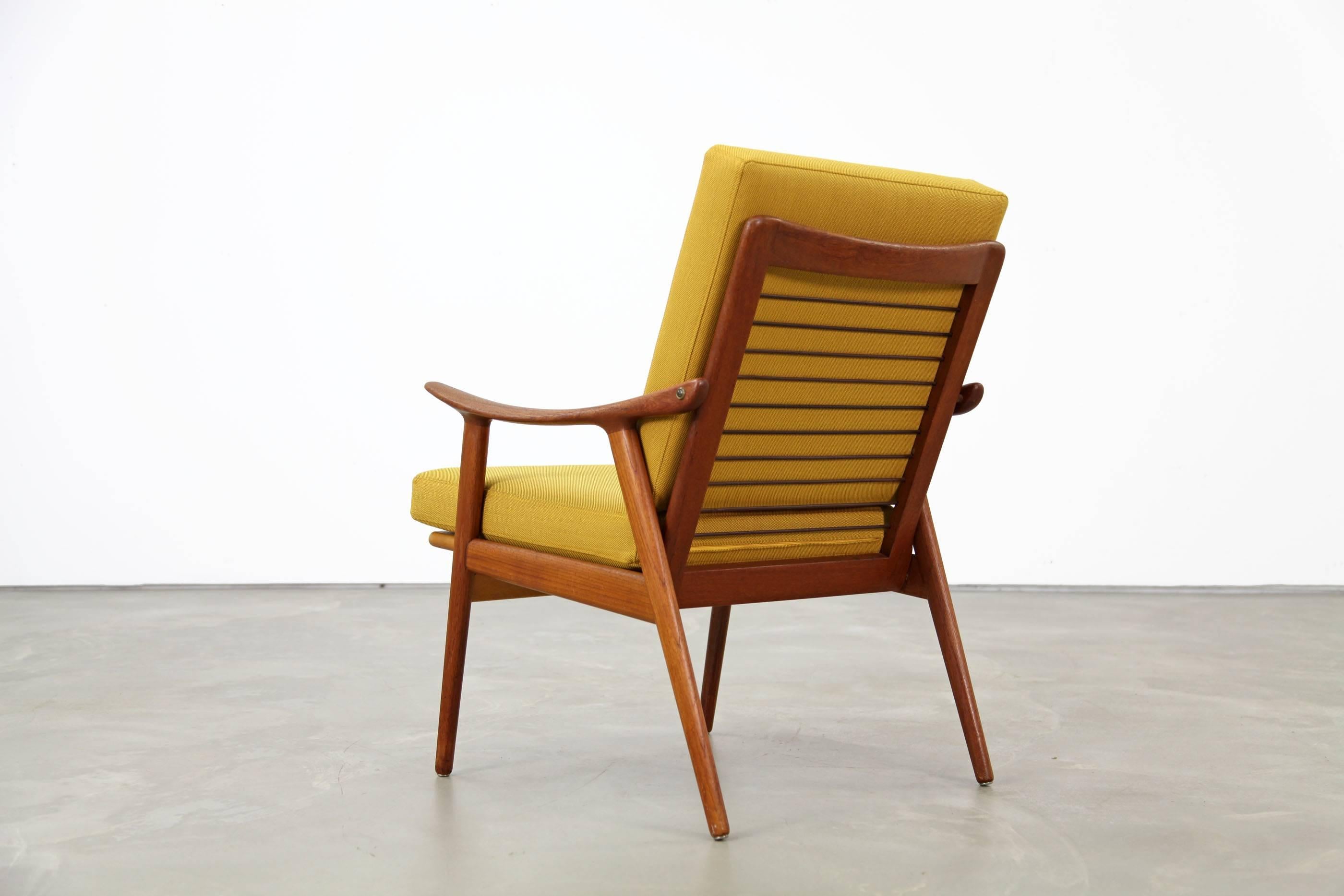 Set of Two Fredrik Kayser Easy Chairs, Produced by Vatne, Norway In Excellent Condition In Munster, NRW